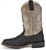 Side view of Double H Boot Mens Mens 11 Inch Square Toe